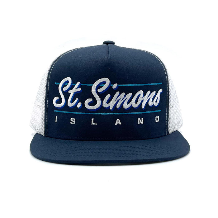 St. Simons Island (Between the Lines) Trucker Cap