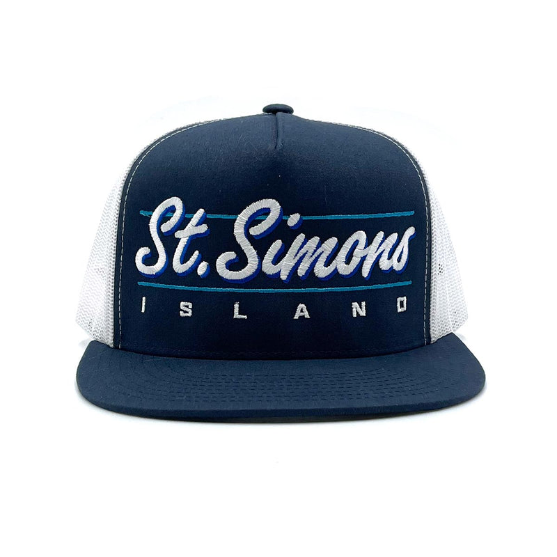 St. Simons Island (Between the Lines) Trucker Cap