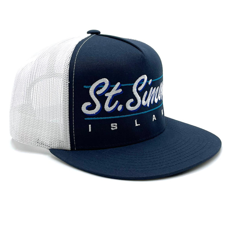 St. Simons Island (Between the Lines) Trucker Cap