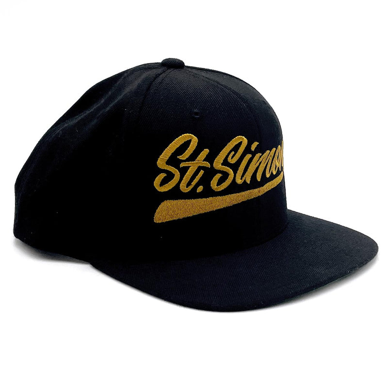 St. Simons (Brush Script) Snapback Hat