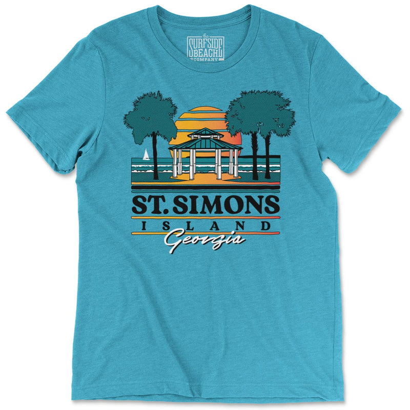 St. Simons Island, Georgia (Gazebo): Unisex T-Shirt