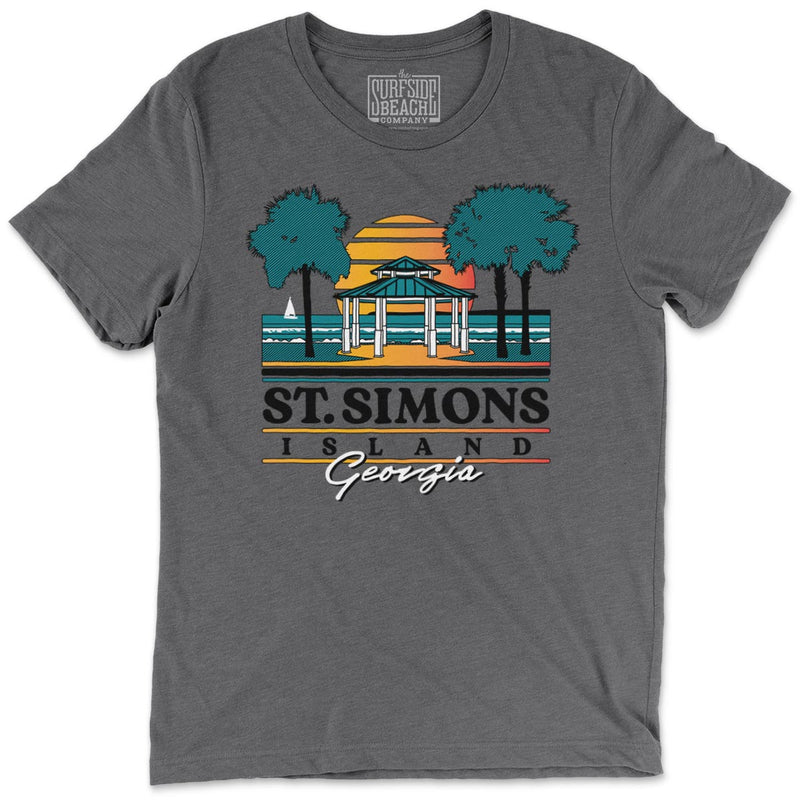 St. Simons Island, Georgia (Gazebo): Unisex T-Shirt