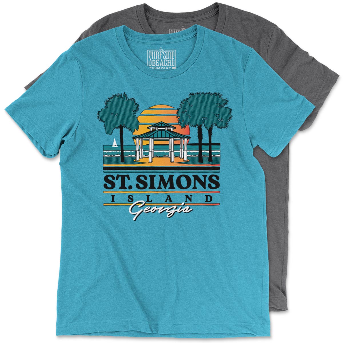 St. Simons Island, Georgia (Gazebo): Unisex T-Shirt