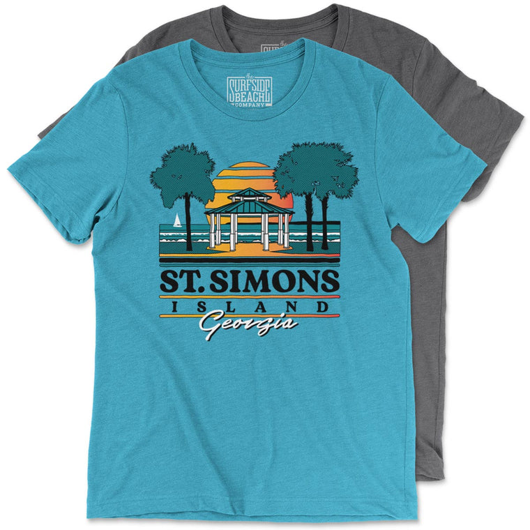 St. Simons Island, Georgia (Gazebo): Unisex T-Shirt