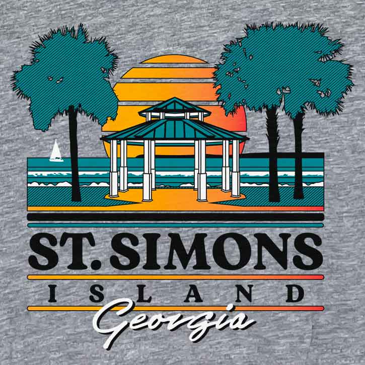 St. Simons Island, Georgia (Gazebo): Youth T-Shirt