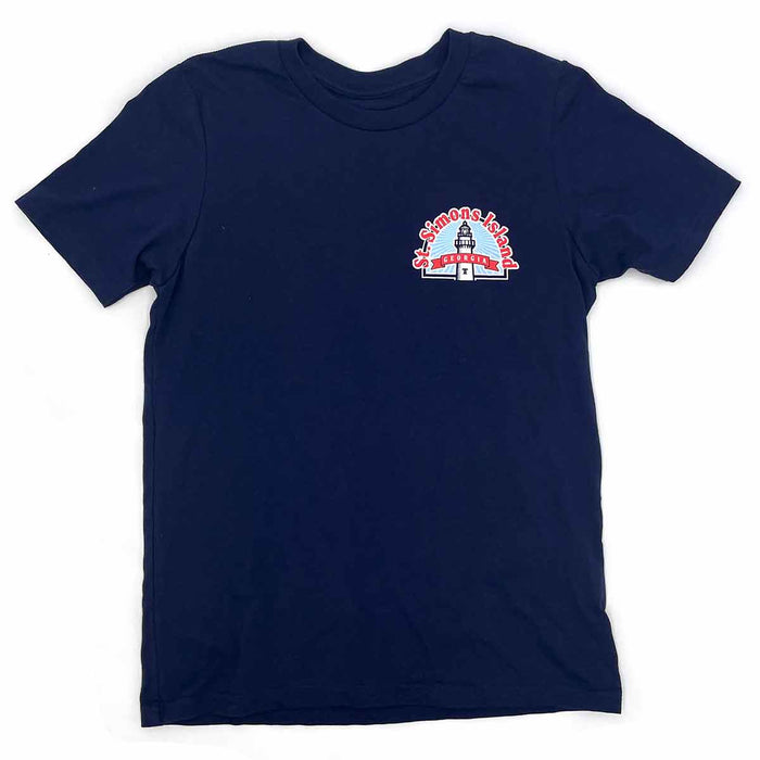 St. Simons Island - Georgia (Lighthouse) Youth T-Shirt