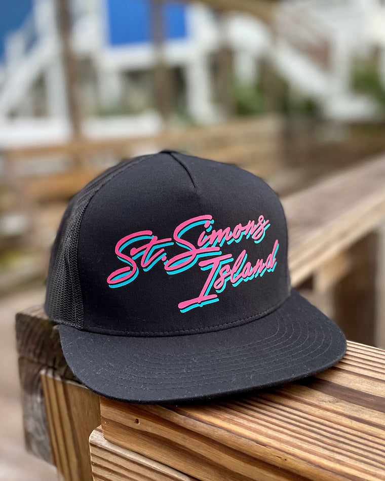 St. Simons Island (Slash) Trucker Cap