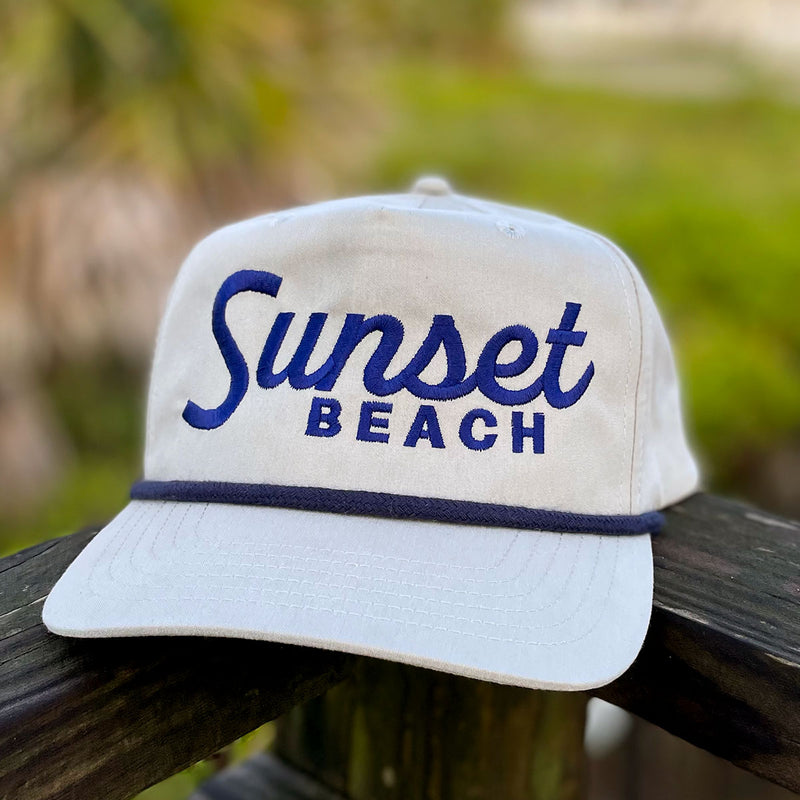 Sunset Beach (Draft Day) Golf Rope Cap