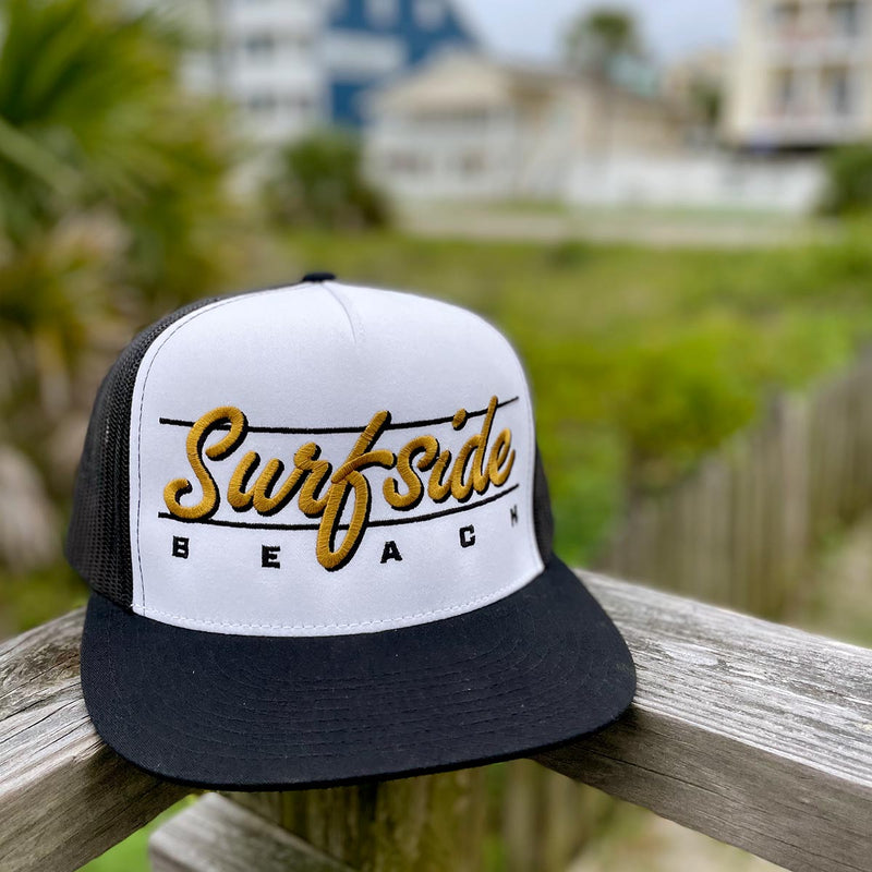 Surfside Beach (Between the Lines) Trucker Cap