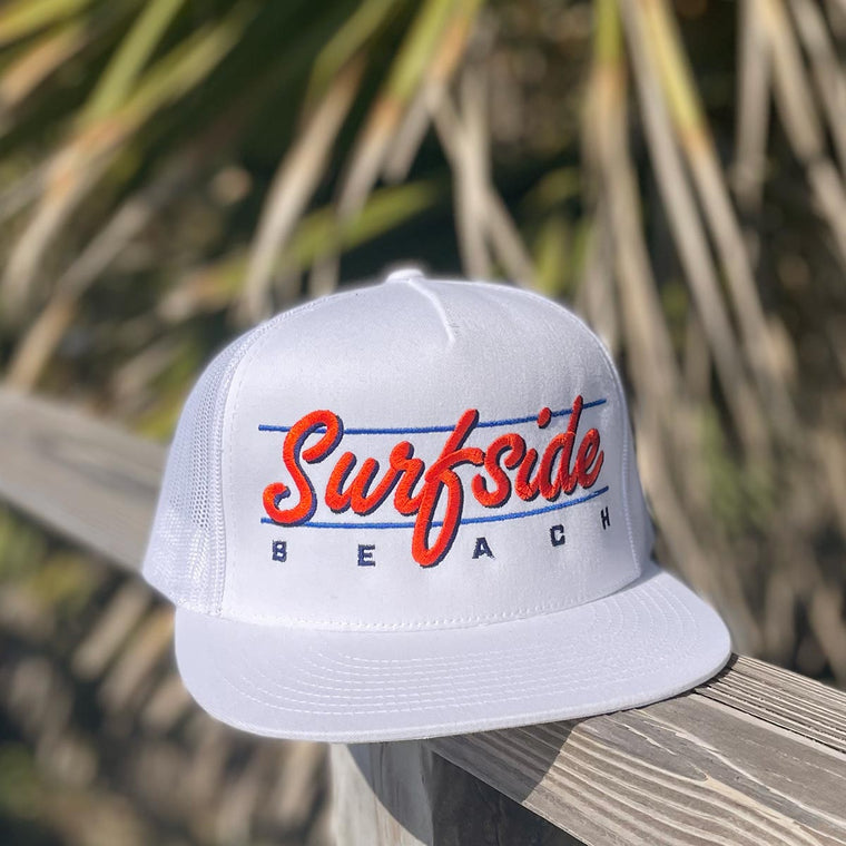 Surfside Beach (Between the Lines) Trucker Cap