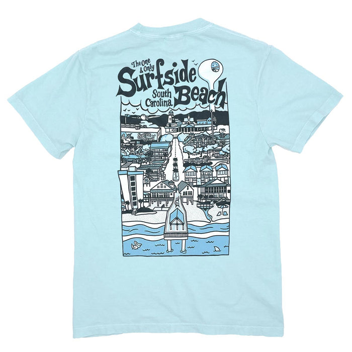Surfside Beach (The One & Only) Comfort Colors Heavyweight T-Shirt