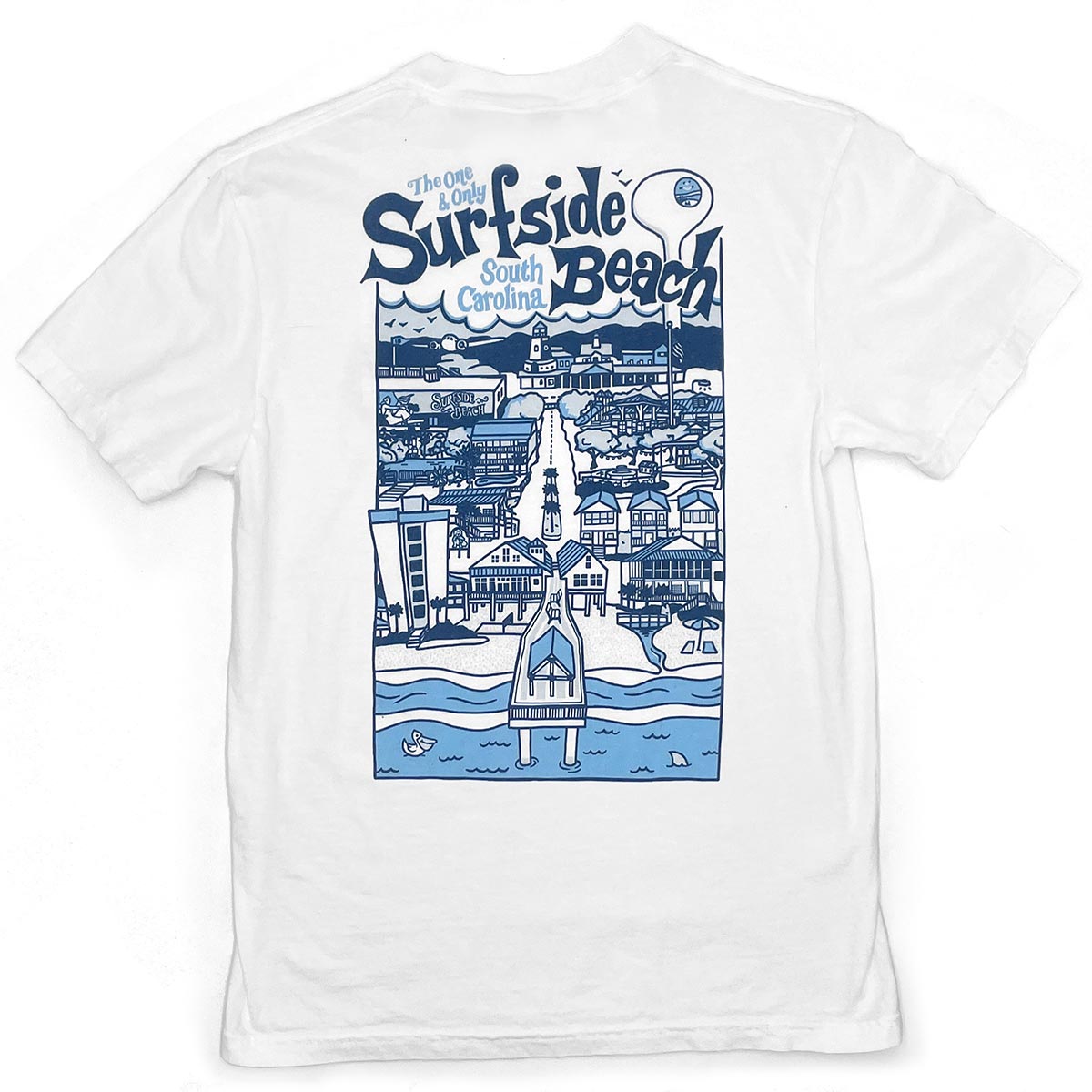 Surfside Beach (The One & Only) Comfort Colors Heavyweight T-Shirt
