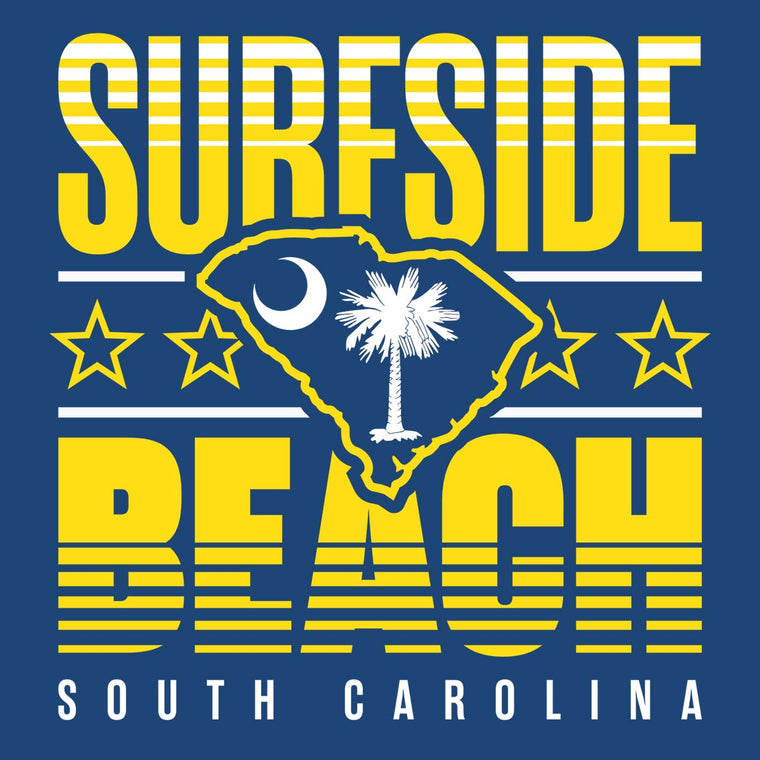Surfside Beach, South Carolina (Summer Haze) Unisex T-Shirt