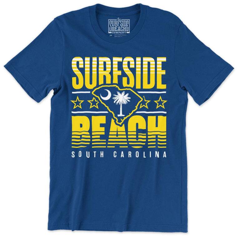 Surfside Beach, South Carolina (Summer Haze) Unisex T-Shirt