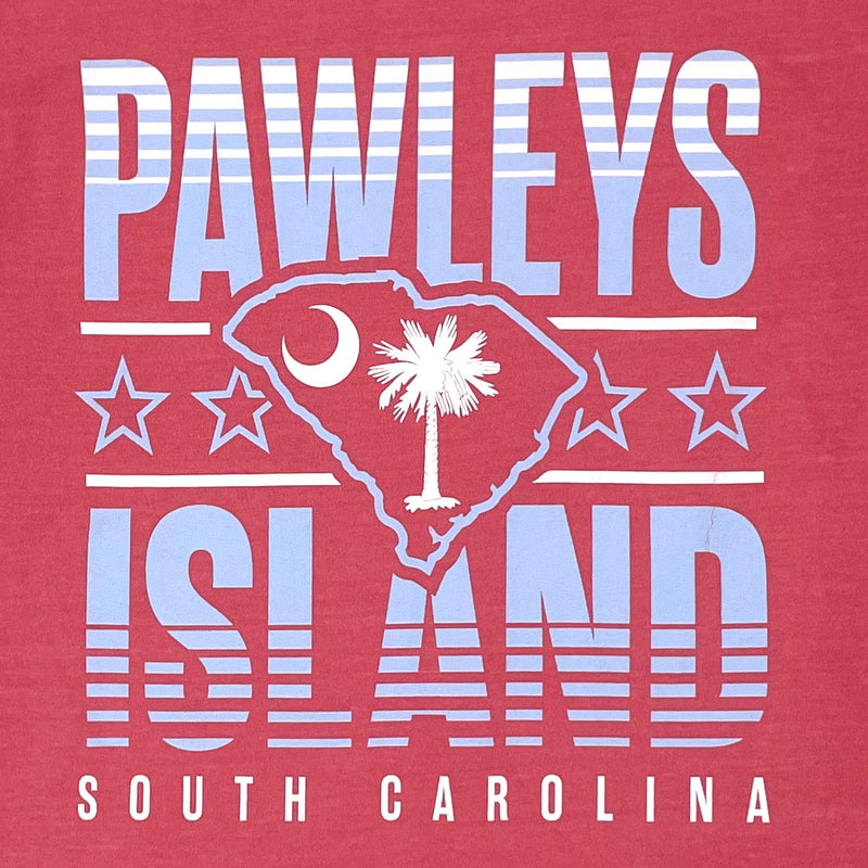 Pawleys Island, South Carolina (Summer Haze) Comfort Colors Heavyweight T-Shirt