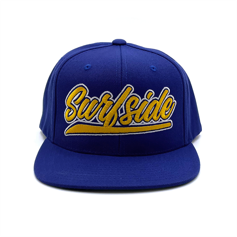 Surfside (Brush Script) Snapback Hat