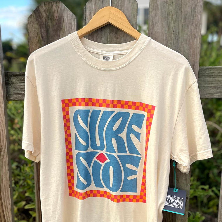 Surf Side (Checker Box) Comfort Colors Heavyweight T-Shirt