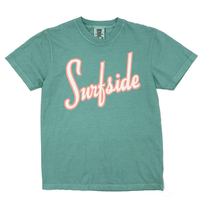 Surfside (Mid Century Script) Comfort Colors Heavyweight T-Shirt
