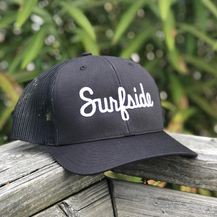 Surfside (Script) Trucker Hat