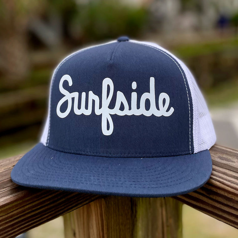 Surfside (Script) Trucker Cap