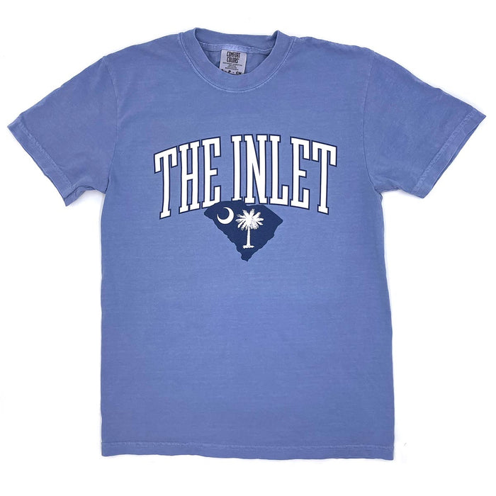 The Inlet (Palmetto Arch): Comfort Colors Heavyweight T-Shirt