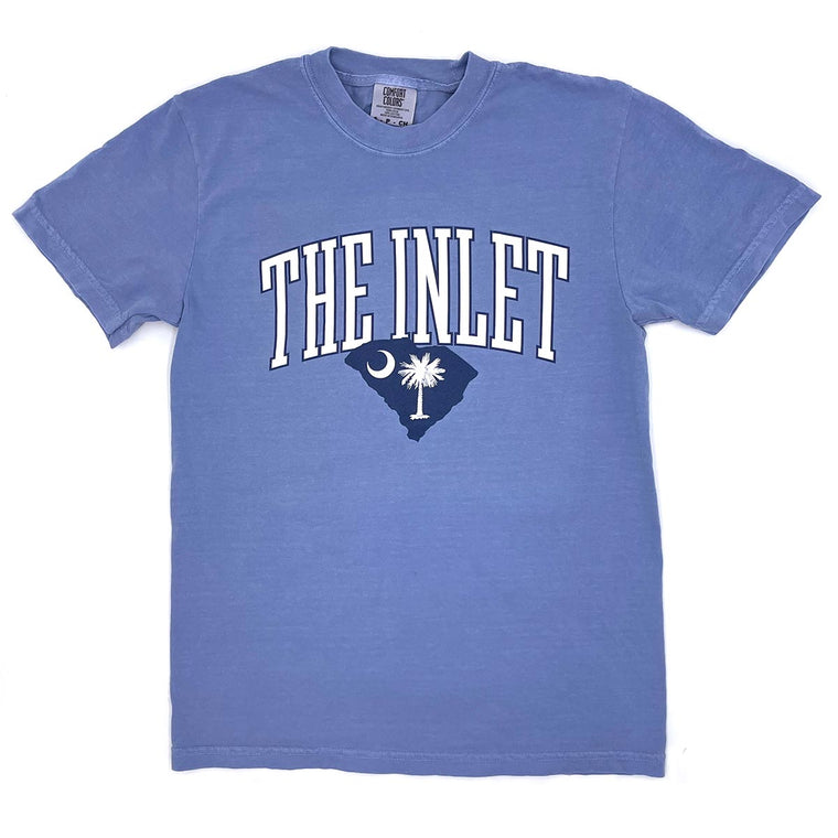 The Inlet (Palmetto Arch): Comfort Colors Heavyweight T-Shirt