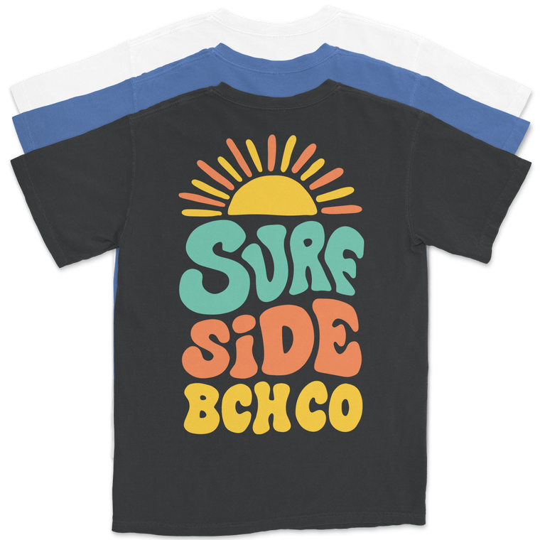 Surf Side Bch Co (Sunrise) Comfort Colors Heavyweight T-Shirt