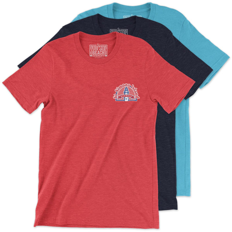 St. Simons Island - Georgia (Lighthouse) Unisex T-Shirt