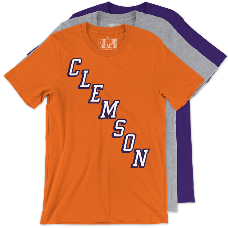 CLEMSON (Slant) Unisex T-Shirt