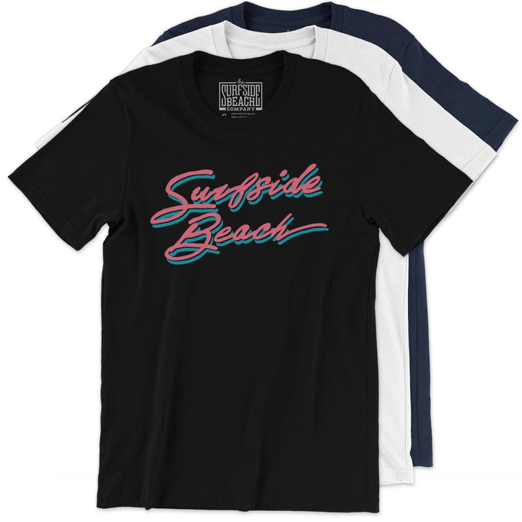 Surfside Beach (Slash) Unisex T-Shirt