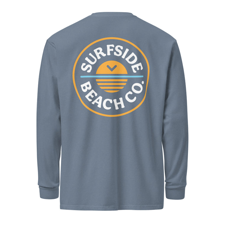 Surfside Bch. Co. (Saturn Sunrise) Comfort Colors Long-Sleeved Heavyweight T-Shirt