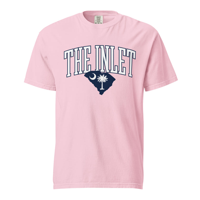 The Inlet (Palmetto Arch): Comfort Colors Heavyweight T-Shirt