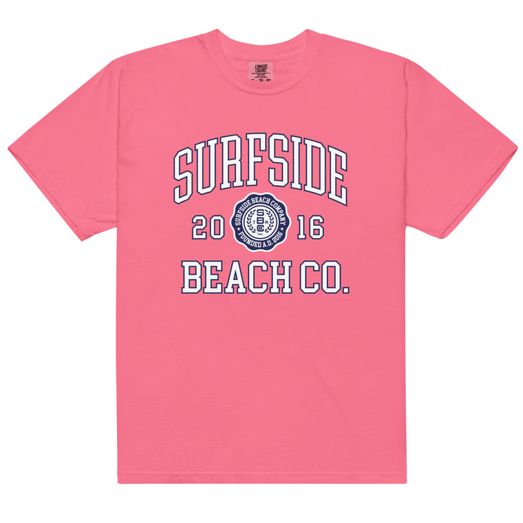 Surfside Beach Co. (College Seal) Comfort Colors Heavyweight T-Shirt