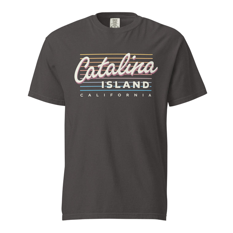 Catalina Island - California (Summer Nights) Comfort Colors Heavyweight T-Shirt