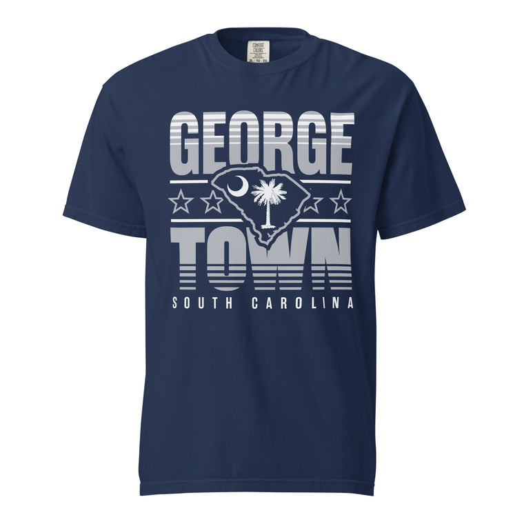 Georgetown, South Carolina (Summer Haze) Comfort Colors Heavyweight T-Shirt