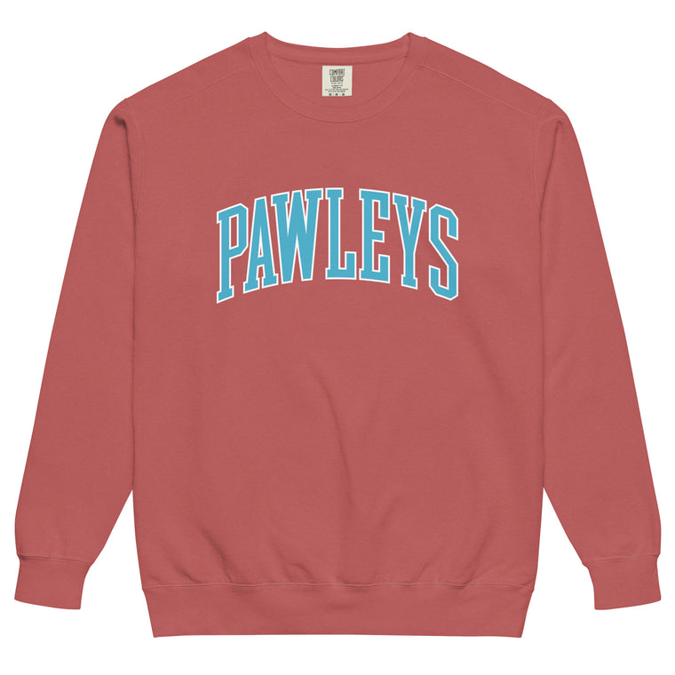 PAWLEYS (Collegiate Arch) Comfort Colors Sweatshirt