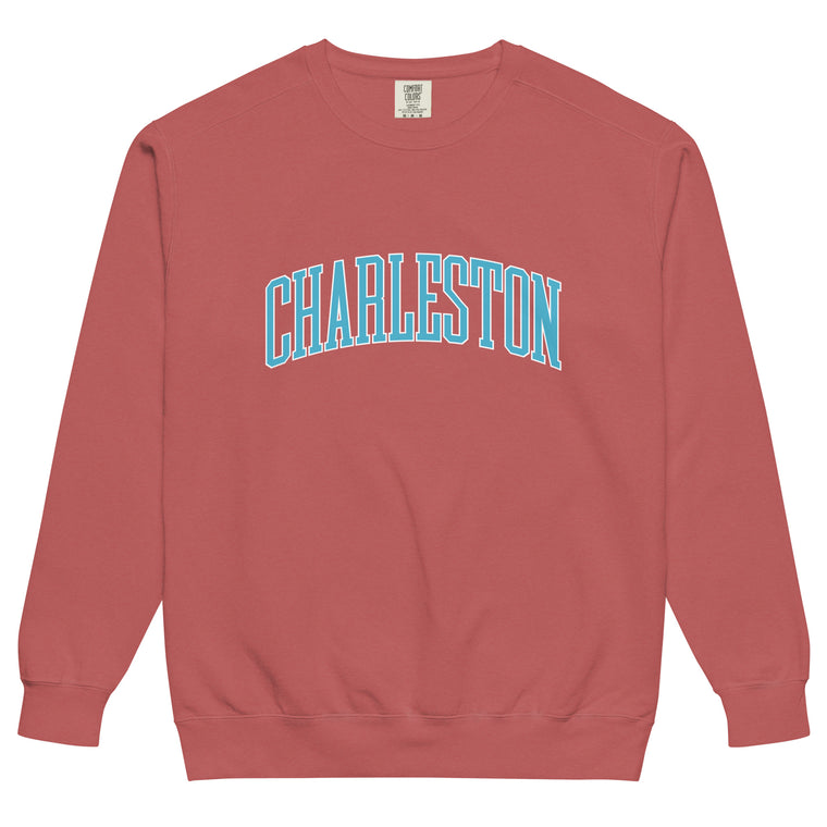 CHARLESTON (Collegiate Arch) Comfort Colors Sweatshirt