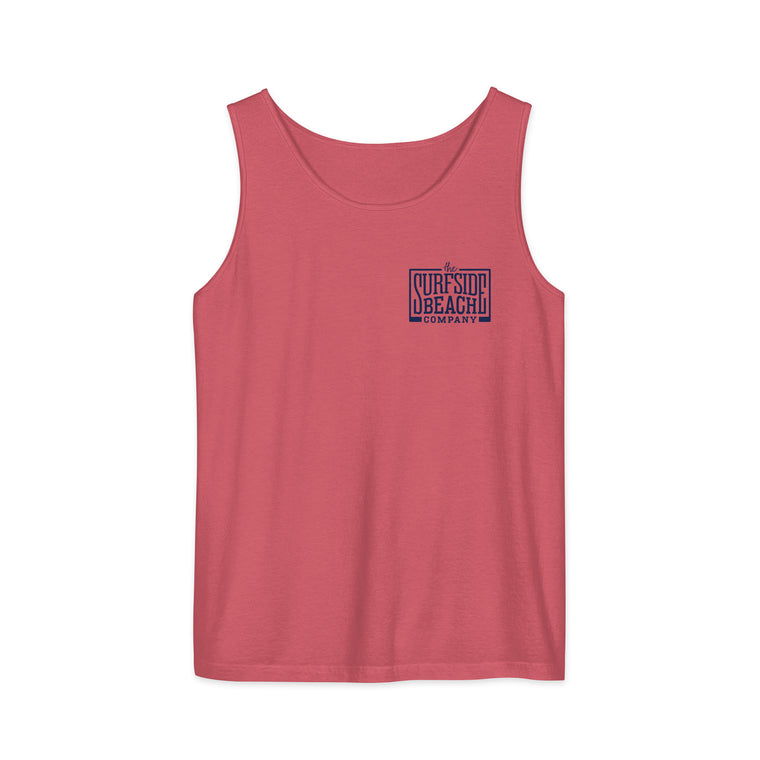The Surfside Beach Company (Box-Logo) Comfort Colors Tank Top