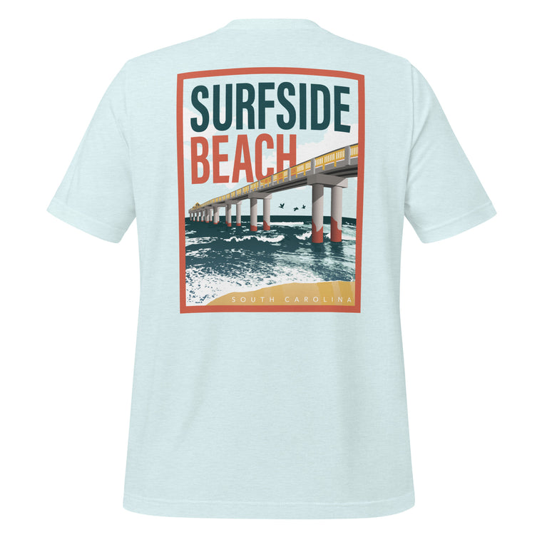 Surfside Beach (Fishing Pier) Unisex T-Shirt