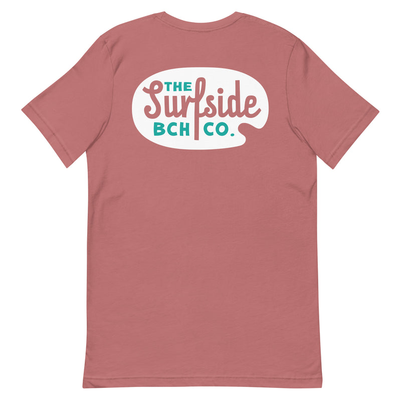 The Surfside Bch Co. (Paint Palette) Unisex T-Shirt