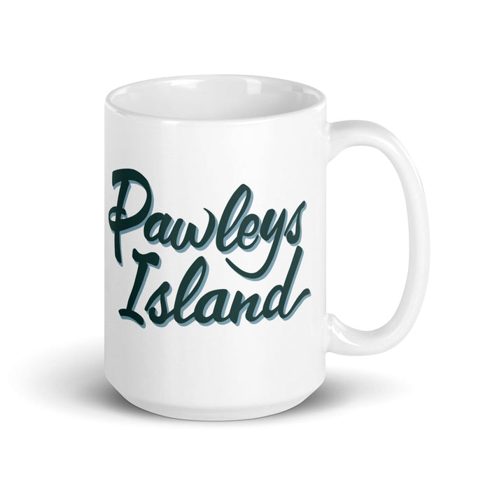 Pawleys Island (Sign Script) Coffee Mug