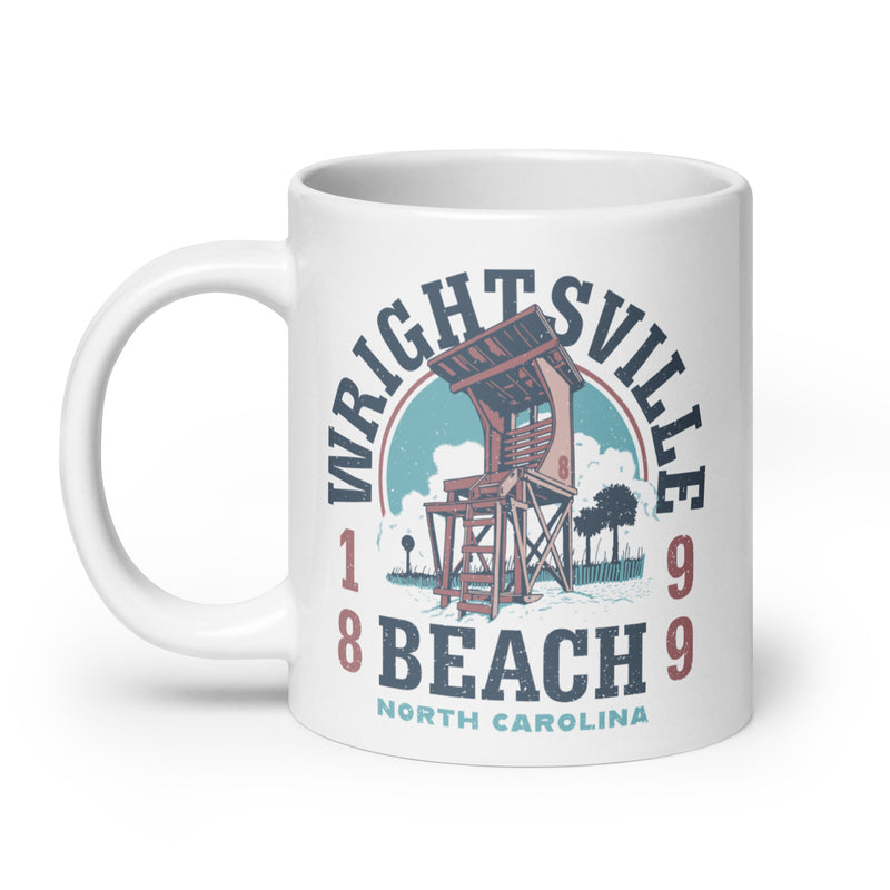 Wrightsville Beach (Lifeguard Stand) Coffee Mug