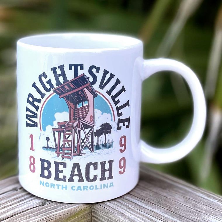 Wrightsville Beach (Lifeguard Stand) Coffee Mug