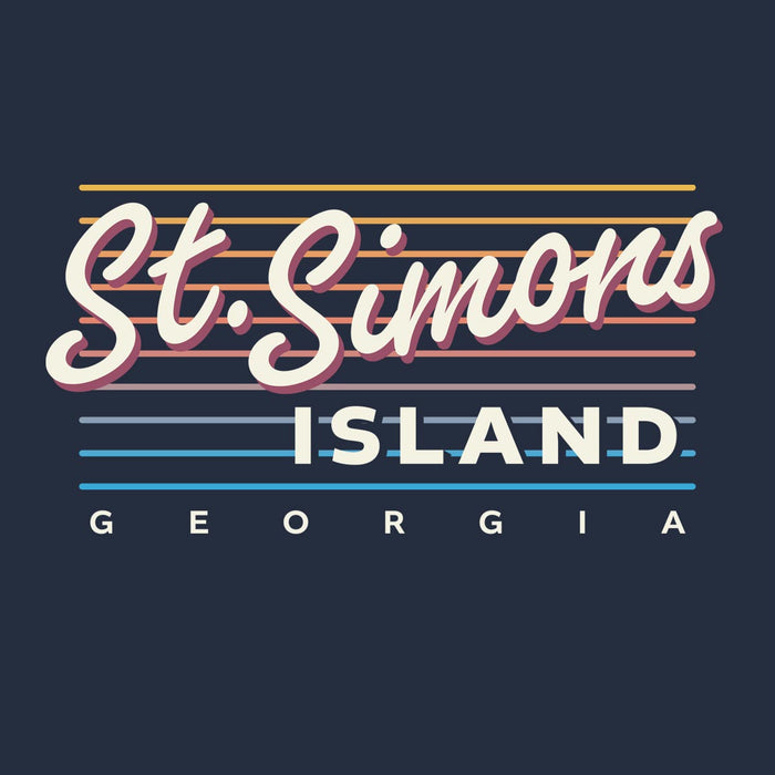 St. Simons Island - Georgia (Summer Nights) Unisex T-Shirt