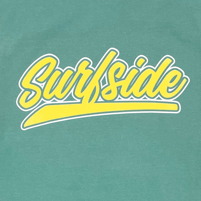 Surfside (Brush Script) Comfort Colors Heavyweight T-Shirt