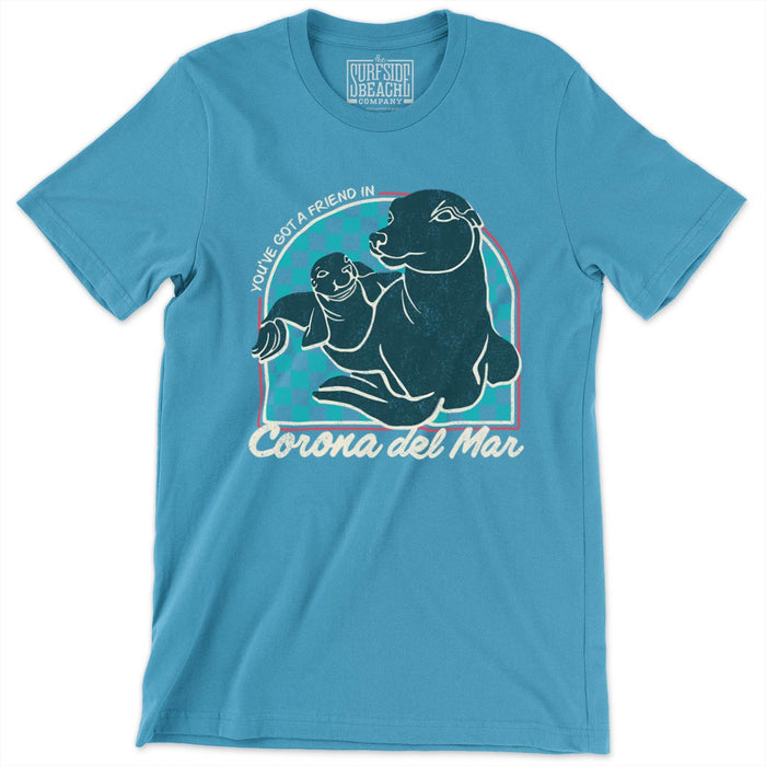 You've Got a Friend in Corona del Mar (Sea Lions) Unisex T-shirt