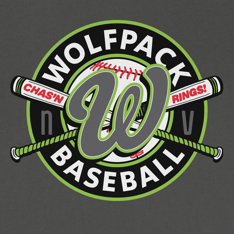 Wolfpack Baseball (NVW Circle Cross) Unisex T-Shirt