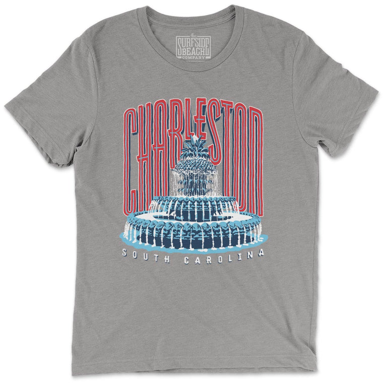 Charleston, South Carolina (Pineapple Fountain) Unisex T-Shirt
