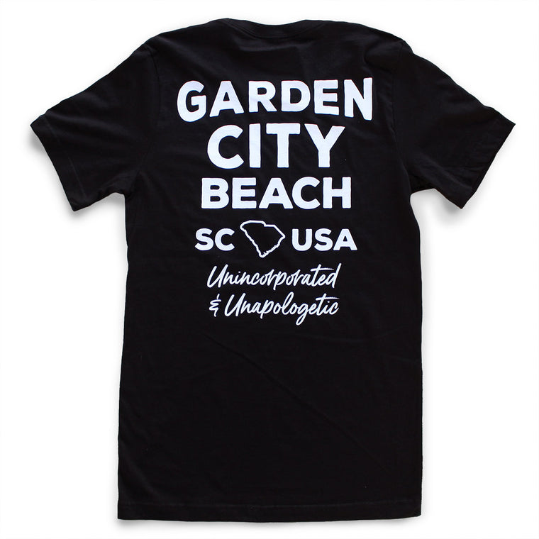 Garden City Beach (Unincorporated & Unapologetic) Unisex Pocket T-Shirt