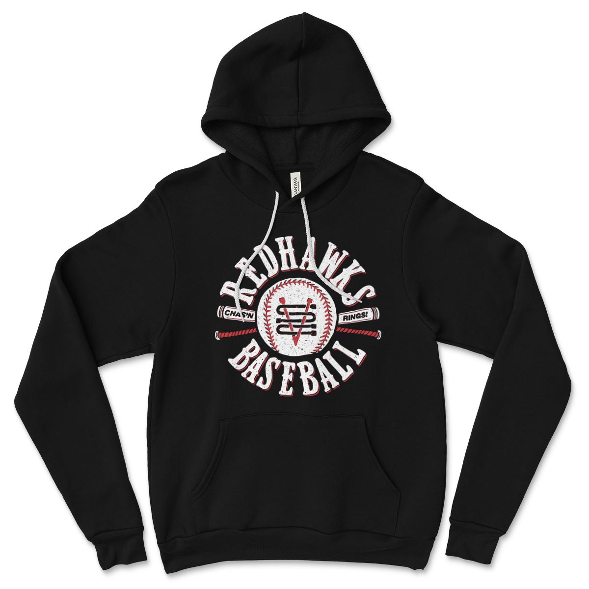 RedHawks Baseball (Chas'n Rings) Unisex hoodie
